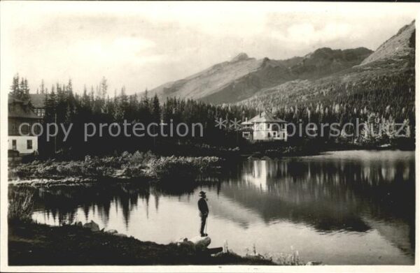 Vysoke Tatry Bergsee Hohe-Tatra