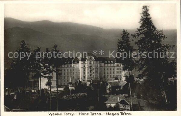 Vysoke Tatry Palace Sanatorium Hohe-Tatra