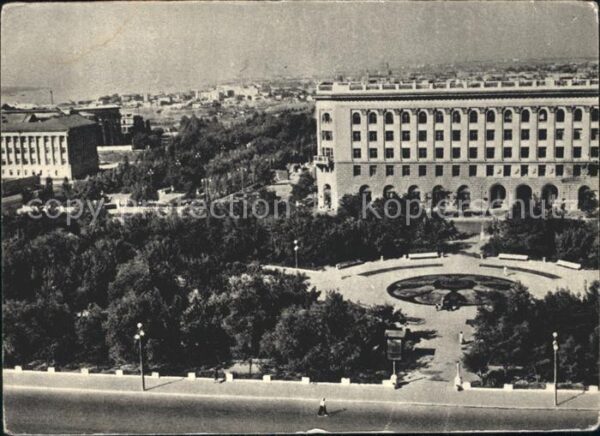Stalingrad Gebäuder Park