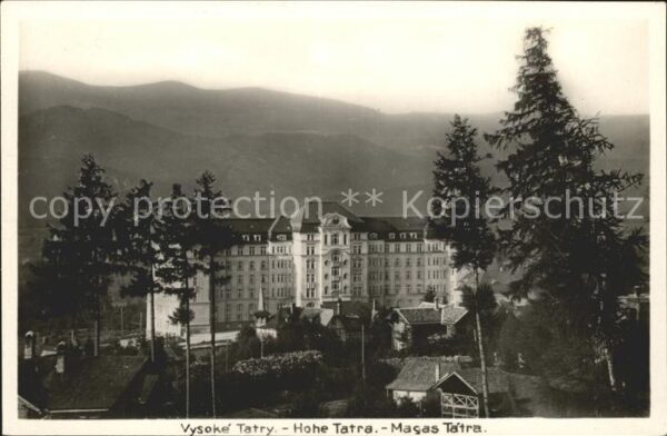 Tatry Vysoke Gebirge Palace Sanatorium