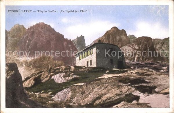 Tatry Vysoke Gebirge Berghütte
