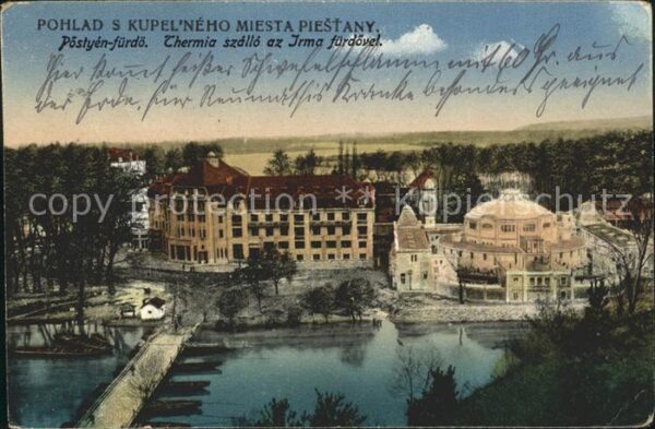 Ungarn Pöstyen-fürdö Thermalbad