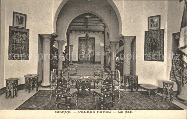 Biskra Palace Hotel Le Hall