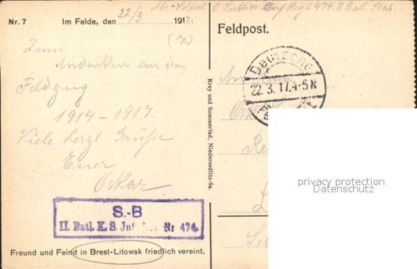 Brest-Litowsk Friedhof – Bild 2
