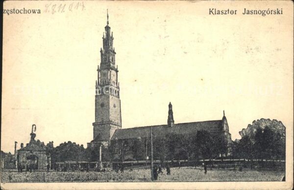 Czenstochau Schlesien Klasztor Kirche