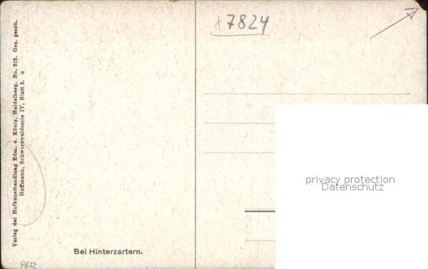 Hoffmann Heinrich Hinterzarten Schwarzwaldserie IV – Bild 2