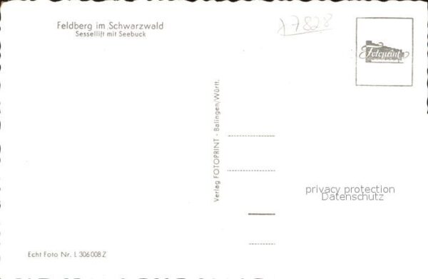 Sessellift Feldberg Seebuck – Bild 2