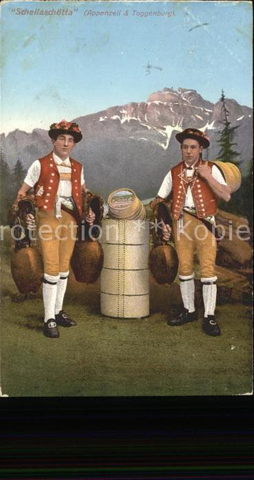 Trachten Schweiz Appenzell Toggenburg Schellasch?tta