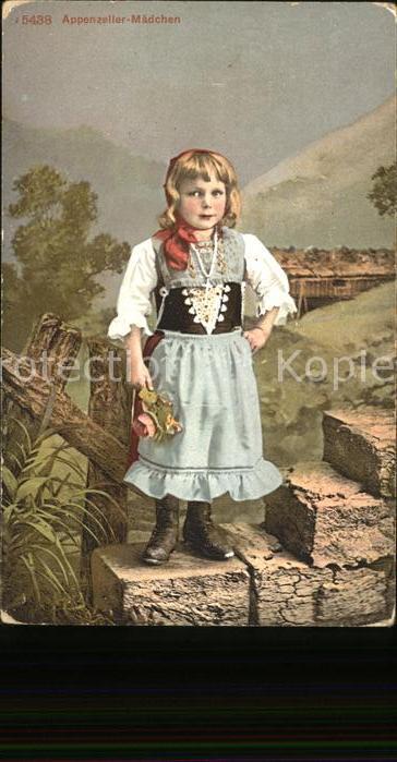Trachten Schweiz Appenzell Kind