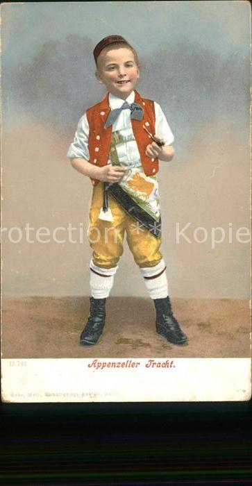 Trachten Schweiz Appenzell Kind Pfeife