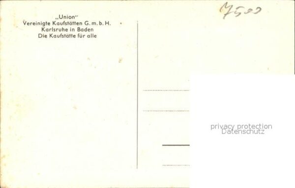 Strassenbahn Karlsruhe Union Vereinigte Kaufstätten – Bild 2