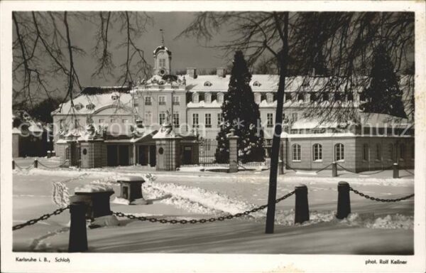 Foto Kellner Rolf Nr. 8317 Karlsruhe Schloss