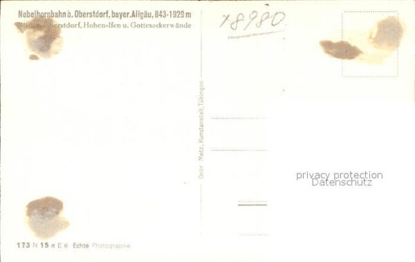 Seilbahn Nebelhornbahn Oberstdorf Hohen-Ifen Got – Bild 2