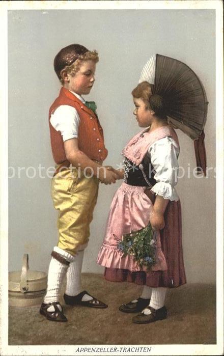 Trachten Schweiz Appenzell Kinder