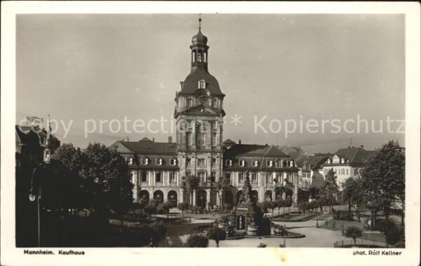 Foto Kellner Rolf Nr. 2572 Mannheim Kaufhaus