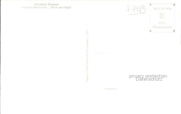 Kirchenorgel Erzabtei Beuron – Bild 2