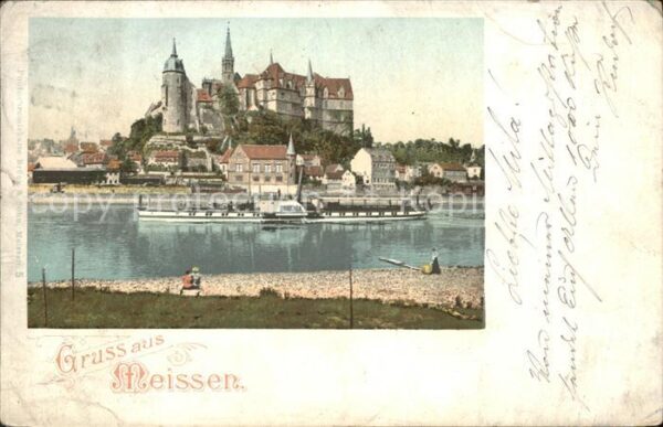 Dampfer Seitenrad Bohemia Meissen