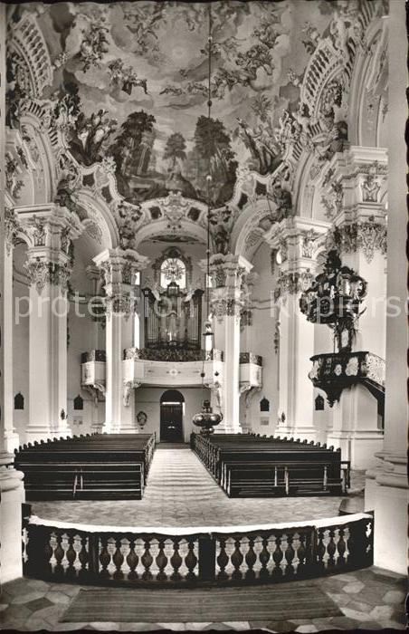 Kirchenorgel Wallfahrtskirche Steinhausen Schussenri