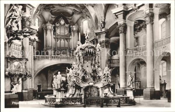 Kirchenorgel Päpstliche Basilika Vierzehnheiligen Gn