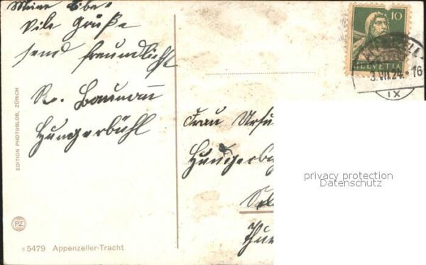 Trachten Schweiz Appenzell – Bild 2