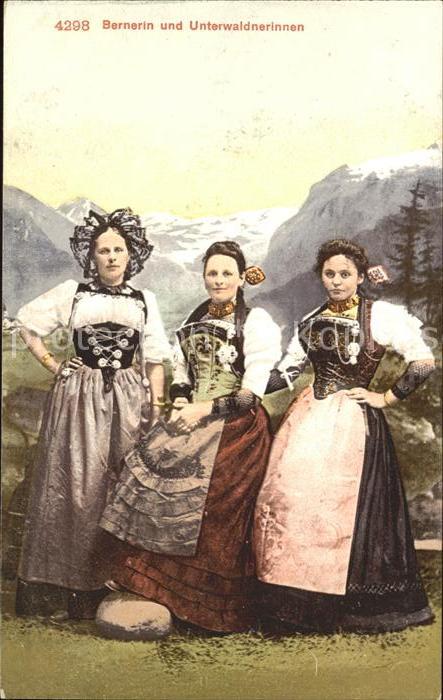 Trachten Schweiz Bern Unterwalden
