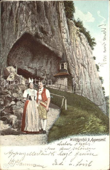 Trachten Schweiz Appenzell Wildkirchli