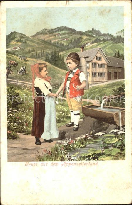Trachten Schweiz Appenzell Kinder