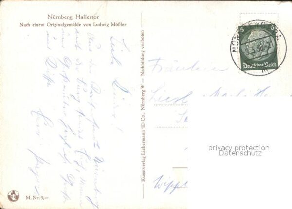 Moessler L. Nürnberg Hallertor – Bild 2