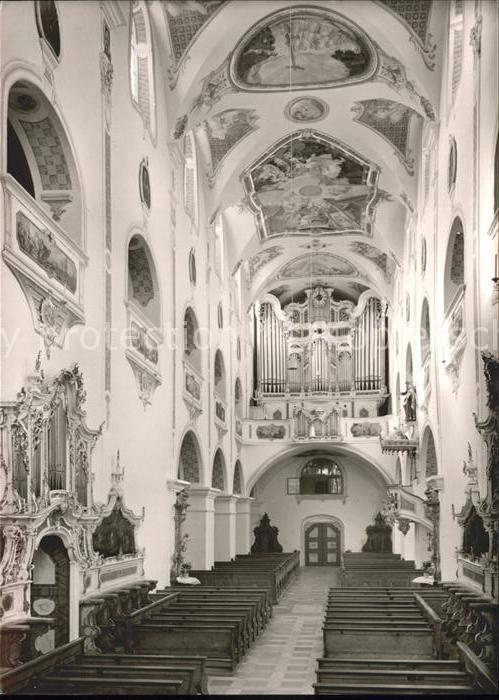 Kirchenorgel Pfarrkirche Ursberg Schwaben Prämonstra