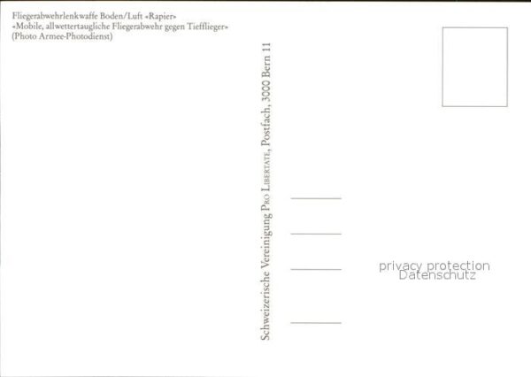 Geschuetze Fliegerabwehrlenkwaffe Boden/Luft Rapie – Bild 2