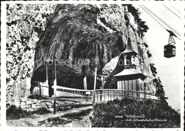 Seilbahn Ebenalp Wildkirchli
