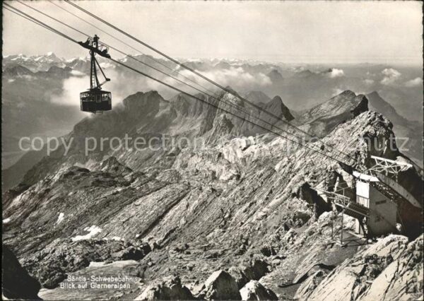 Seilbahn Säntis Glarneralpen