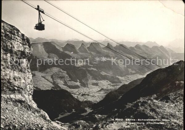 Seilbahn Säntis Toggenburg Churfirsten