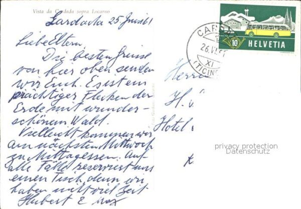 Seilbahn Cardada Locarno – Bild 2