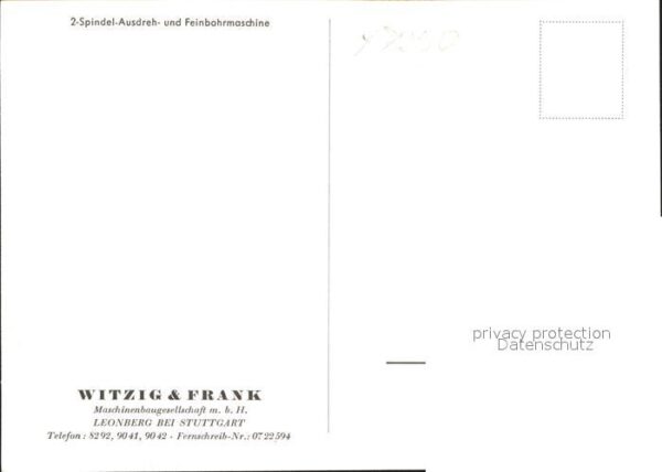 Maschinen 2-Spindel-Ausdreh- und Feinbohrmaschine – Bild 2