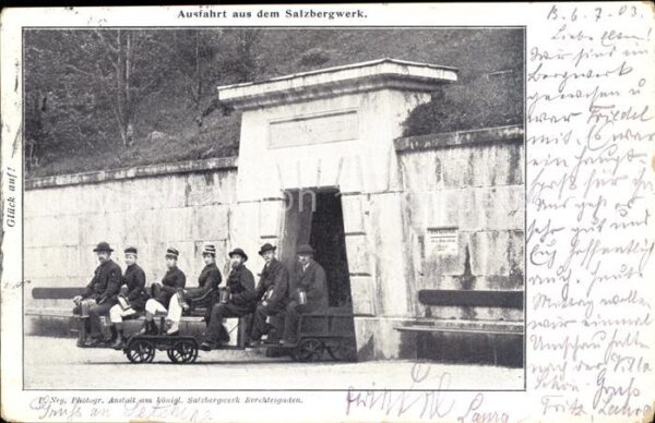 Salzbergwerk Ausfahrt Berchtesgaden