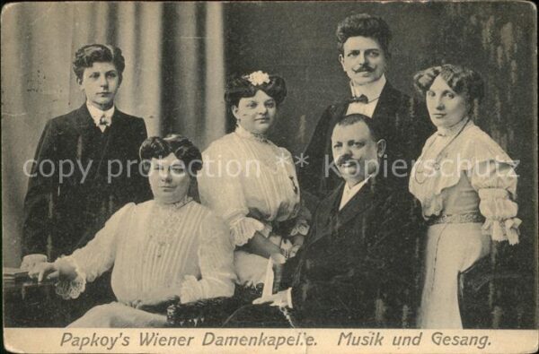 Musikanten Papkoy's Wiener Damenkapelle
