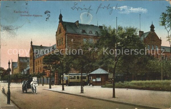 Strassenbahn Karlsruhe Grenadier-Kaserne