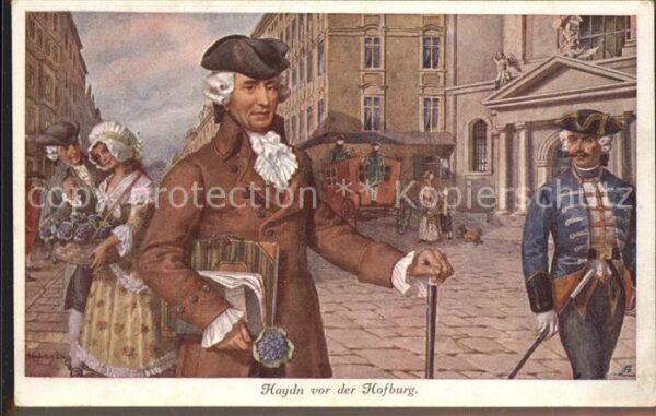 Haydn Joseph Vor der Hofburg