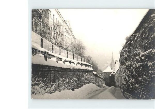 Tallinn Stadtmauer im Schnee