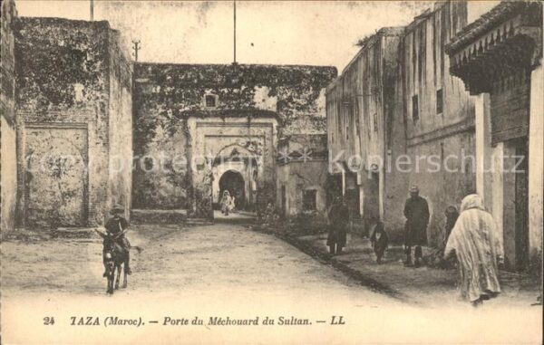 Taza Maroc Porte du Mechauard du Sultan