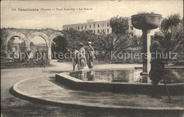 Casablanca Parc Lyautey Le Bassin