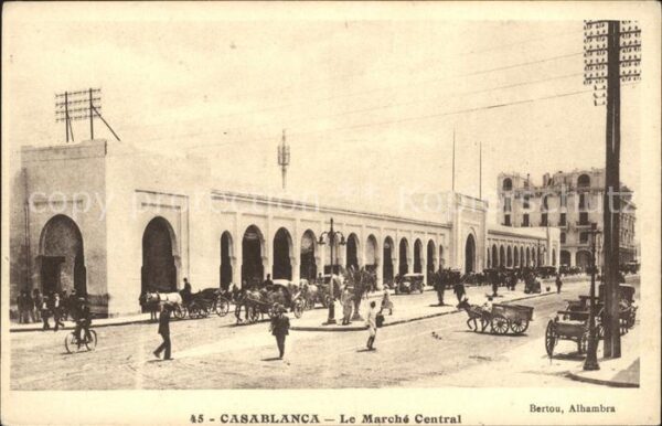 Casablanca Le Marche Central Eselkutsche