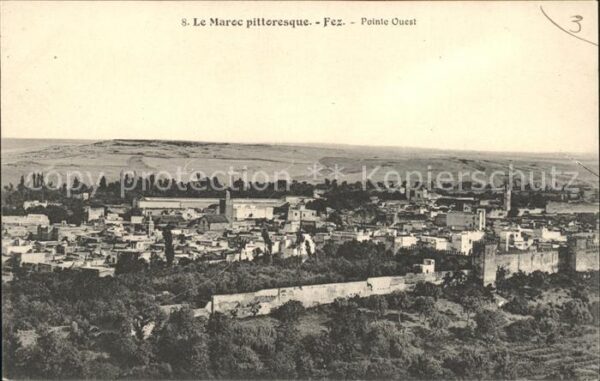 Fes Fez Maroc Pointe Ouest