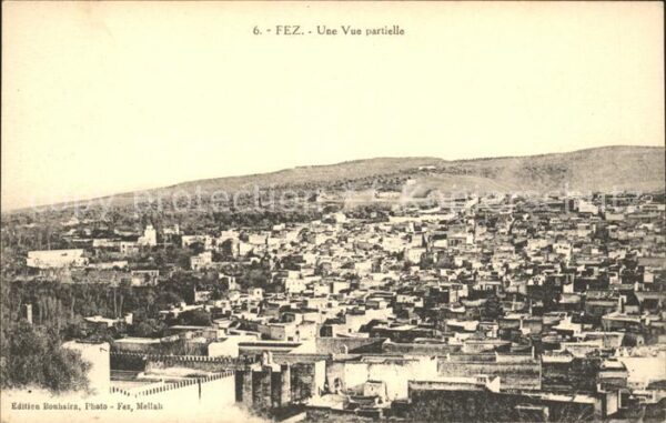 Fes Fez Maroc Une Vue partielle