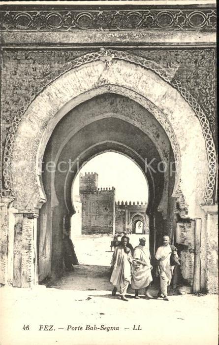 Fes Fez Maroc Porte Bab-Segma