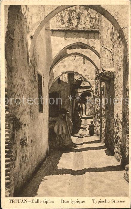 Tetuan Calle tipica