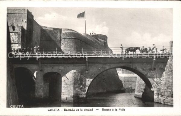 Ceuta Entrada en la ciudad