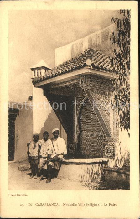 Casablanca Nouvelle Ville indigene Paits