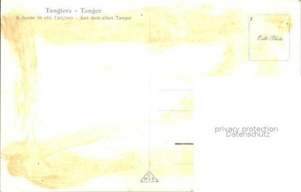 Tanger Tangier Tangiers Scene old Tangiers – Bild 2